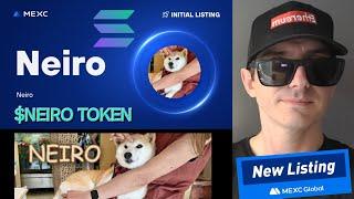 $NEIRO - NEIRO TOKEN CRYPTO COIN HOW TO BUY MEXC GLOBAL SOLANA SOL RAYDIUM JUPITER DOGE KABOSU DOG