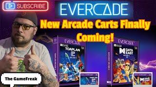 Evercade: Data East Arcade 2 and Toaplan Arcade 3 REVEALED #gaming #news #gameplay