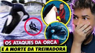 ORCA MAT@ A TREINADORA - A TRAGÉDIA DO SEA WORLD -  "TILIKUM"