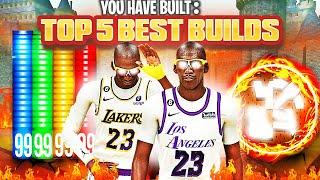 TOP 5 BEST BUILDS ON NBA 2K23 CURRENT GEN! (SEASON 5) THE MOST OVERPOWERED BUILDS ON NBA 2K23!