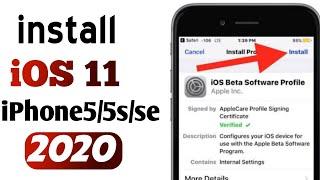 How to update ios 11.0 on iphone 5 | Install ios 11 iphone 5 [Hindi] ComTech