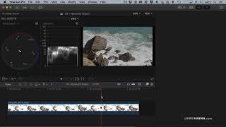 Color Grade Panasonic LOG Media in Final Cut Pro X