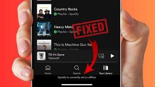 How to Fix Spotify is Currently Set to Offline on iPhone (2024)