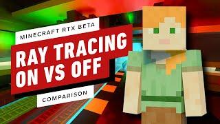 Minecraft With Ray Tracing Enabled: On Vs Off Comparison