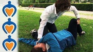 Unconscious but breathing First Aid: Learn how to put someone in the recovery position