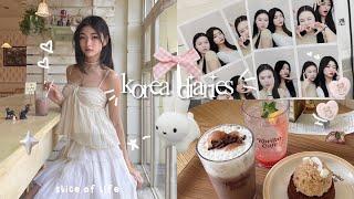 KOREA VLOGS : kiki’s delivery cafe, MYEONDONG eats, painting, cute clothes, karaoke, exploring