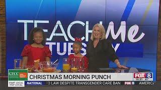 MasterChef Junior's Jordyn Joyner shows how to make Christmas morning punch