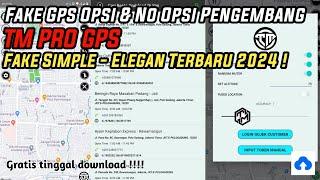 Fake Gps TM PRO Opsi Dan No Opsi Pengembang Terbaru 2024 | Fake Gps Option & No Option Developer