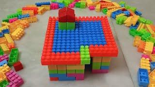 Satisfying DIY House/ASMR Building Blocks/block game Lego block#lego #asmr#asmrsounds#buildingblocks