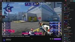S1mple  insane "what the fuck?" awp flick vs Team Liquid (with twitch chat)