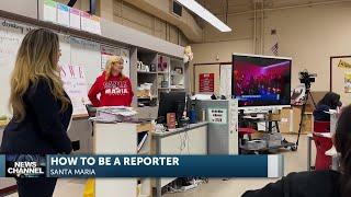 Our very own News Channel’s Christina Rodriguez spoke to Santa Maria High School Students ...