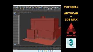 MODELAR UNA CASA PASO A PASO EN 3DS MAX CON PLANOS DE AUTOCAD