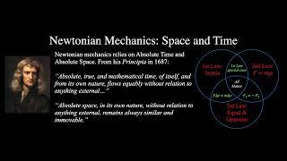 Newtonian Space and Time (plus Mach's Principle)