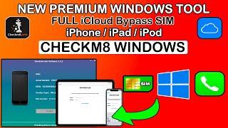 New iCloud Bypass Windows With Sim Fix  Checkm8 Windows Tool + Signal/Call/Network/iCloud/Facetime