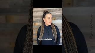 Best braids hairstyles for black ladies #hairstyles #ponytail #braids #braidedhairstyles #braidstyle