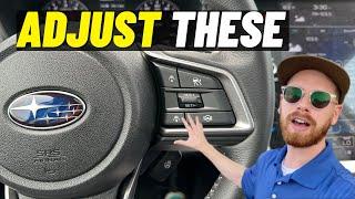 Subaru Cruise Controls Explained