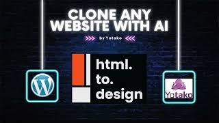 How To Clone Any Website with AI and publish it online for FREE | by Yotako