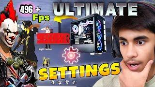 BEST PC OPTIMISATION AND SETTINGS TO GET 400 + FPS FOR LOW END PC | FREE FIRE HEADSHOT SETTINGS