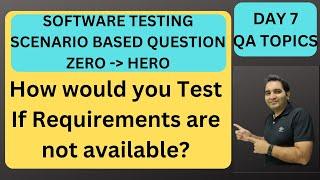 Software Testing Tutorial | Day-7| RD Automation Learning | Zero to Hero