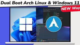 How to Dual Boot Arch Linux and Windows 11 (2024) // BRAND NEW INSTALL GUIDE