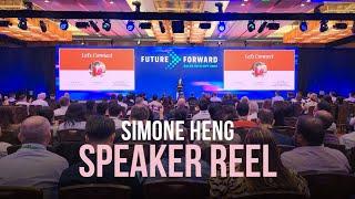 Simone Heng Speaker Reel 2024: Human Connection and Loneliness Global Keynote Speaker