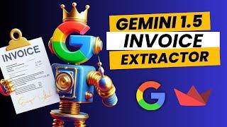 Say Goodbye to Manual Entry: Automate Image Data Extraction with Python & Gemini 1.5 | Invoice