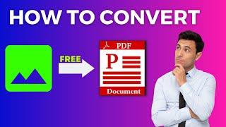 How to Convert JPG/ PNG to PDF File for Free Using Google DOCS