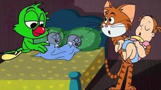 Cat & Keet |Give Some Space - My Baby is Easier to Take Care of! | Funny Cartoon Videos ChotoonzTV