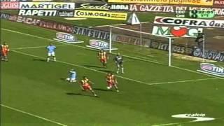 Serie A 2001-2002, day 31 Lecce - Chievo 2-3 (Legrottaglie, 2 Chevanton, Perrotta, Eriberto)