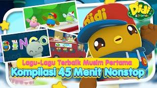 Lagu-Lagu Terbaik Musim Pertama | Kompilasi 45 Menit Nonstop  | Didi & Friends Indonesia