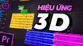 Hiệu Ứng 3D Cho Video Trong Premiere Pro | Con sen Creator