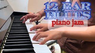 Two Hearts, One Piano - Blues by Maria Boyko and papa #piano