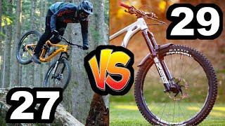 27.5 vs 29 Mountain Bikes