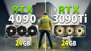 RTX 4090 vs RTX 3090 Ti // Test in 9 Games | 4K