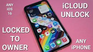 iCloud Unlock iPhone 5,6,7,8,X,11,12,13,14 Any iOS Locked to Owner Remove without Computer Success️