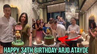 Arjo Atayde 34th birthday celebration Kasama si Maine Mendoza at Pamilya.