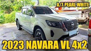 2023 Nissan Navara VL 4x2 Automatic Transmission Calibre Pearl White Walk around