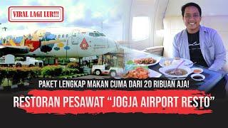 CUMA 20 RIBUAN AJA BISA MAKAN RAME-RAME  DI PESAWAT | JOGJA AIRPORT RESTO JOGJA