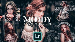 Moody Portrait Preset - Lightroom Mobile Presets Free DNG XMP | Lightroom Mobile Tutorial