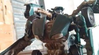 transformers transforming-stop motion teste