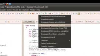 A demonstration of Sourcery CodeBench Virtual Edition