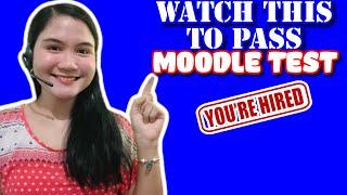 HOW TO PASS MOODLE TEST ASSESSMENT IN 2024? | *ACTUAL* MOODLE TEST DEMO | NAYUMI CEE 