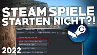 [2024] STEAM SPIELE STARTEN NICHT?! | Aktuelle Problemlösung | Deutsch