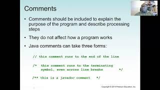 Java Basic Structure Lecture 1 Part 2