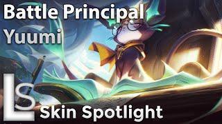 Battle Principle Yuumi - Skin Spotlight - Battle Academia - League of Legends