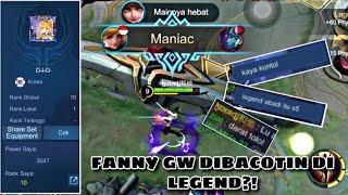 TOP GLOBAL 10 FANNY DIBACOTIN DI LEGEND?? - Mobile Legends BANG BANG