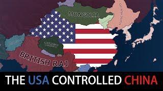 If communist China owned the warlords, but was a puppet of the USA | Hoi4 Timelapse