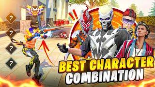 Top 3 Secret Best Character CombinationFree Fire BR Ranked & CS Ranked Combination FF Kairos Combo
