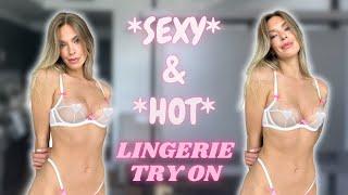 *Sexy* Lingerie Try On Haul | Transparent Try On | 2024 [4K]