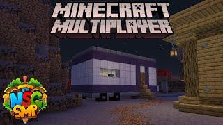 Building a construction site! - Minecraft 1.16.5 Multiplayer Survival - Episode 37
